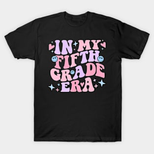 In My 5th Grade Teacher Era Back to School Retro Teacher T-Shirt